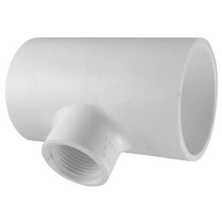 Charlotte Pipe And Foundry Charlotte Pipe Schedule 40 1 in. Slip X 3/4 in. D Slip PVC Reducing Tee 1 pk PVC 02401 3000